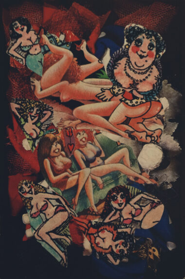 Simone LE CARRE GALIMARD, collage, P6