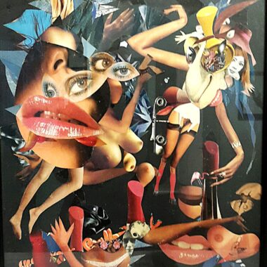 Simone LE CARRE GALIMARD, collage, P7