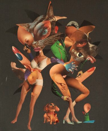 Simone LE CARRE GALIMARD, collage, P9