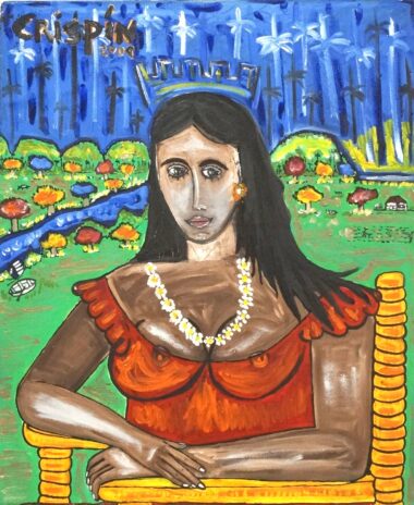 Roberto Crispin Sarra " My  Giocunda  " (Cuba)  P9h