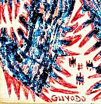 Guyodo (Frantz Jacques). dessin sur sac en plastique 2, 16 – Image 3