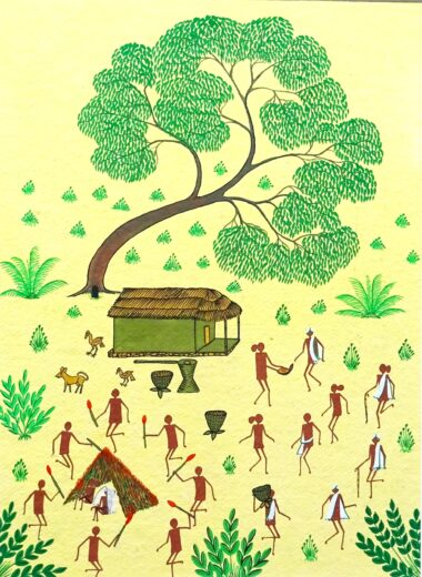 INDE, Tribu Kurumba, Kitna, Hommage à la puberté. KUR 021