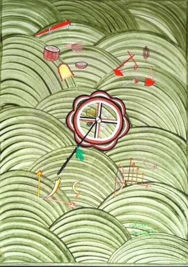 INDE, Tribu Oraon, Agnesh Kerketta, Darida Kas. ORA 001